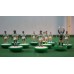 Subbuteo Andrew Table Soccer Panathinaikos 2007-2008 away kit on Lightweight bases